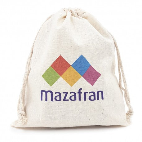 Mazafran Sac pochon en coton naturel