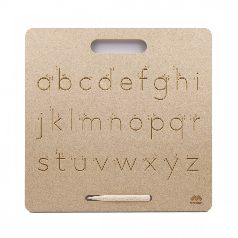 Mazafran Tablette à tracer les minuscules scripts