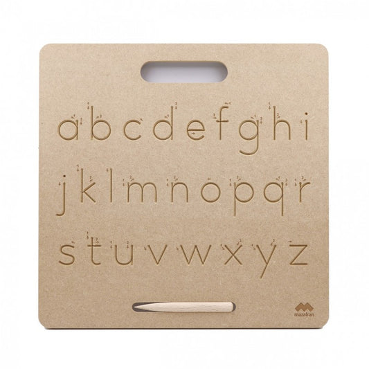 Mazafran Tablette à tracer les minuscules scripts